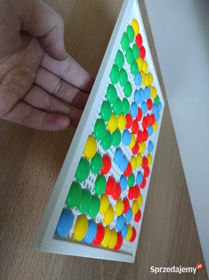 Zabawka mozaika pinezki grzybki Płock