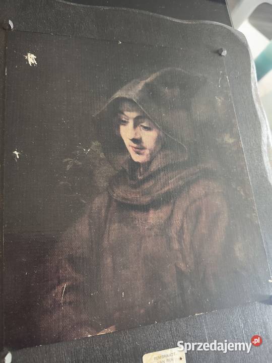 Stary obraz Rembrandt Bartoszyce