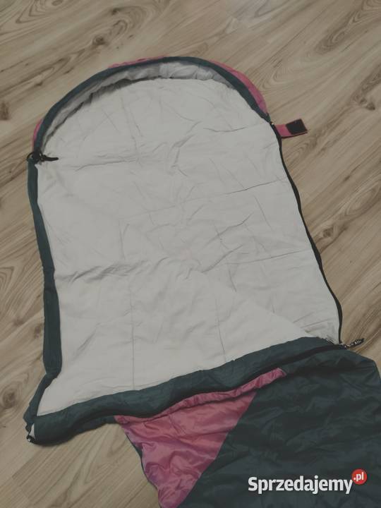 Śpiwór dziecięcy turystyczny OPEN AIR zielono Zamość