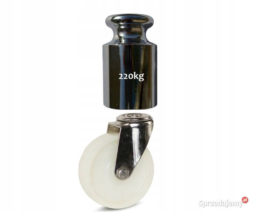 Koło Poliamid Obrotowe 125mm 220 Stal Nierdzewna Kółka Kozienice