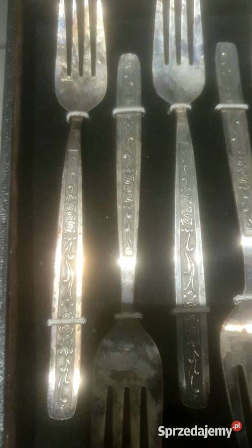 Sztućce Zsrr Mhuu 3p30k alpaca nowe srebro Poznań