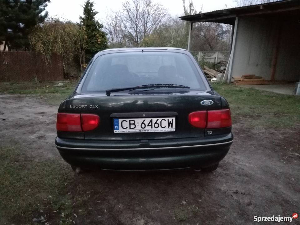 Ford Escort mk6 rocznik 1994 18TD kupiony w Polsce Bydgoszcz