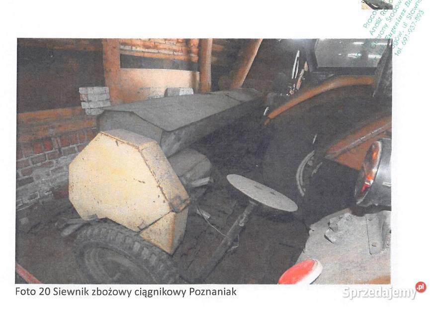 Maszyny rolnicze II Licytacja 50 ceny Pozostałe Wronów