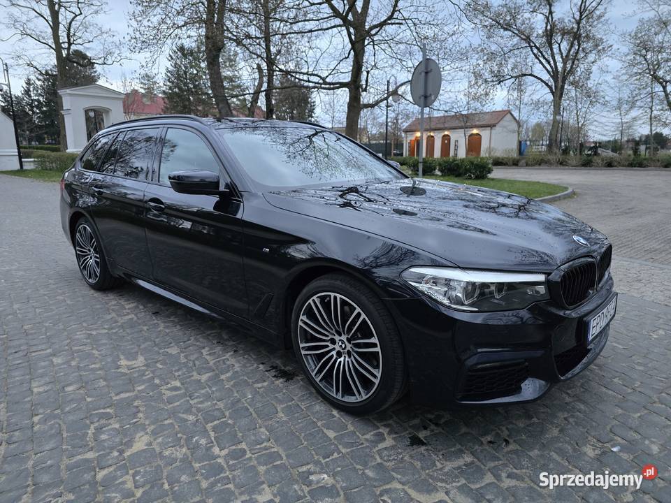 BMW 5 G31 520D Mpakiet Xdrive 2019 salon aso nieuszkodzony Seria 5 Poddębice