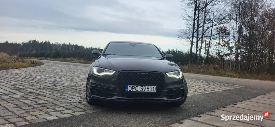 Audi A6 C7 Sedan 2012 181 Brązowe skóry ACC 2 tempomat Polska Nowa Wieś