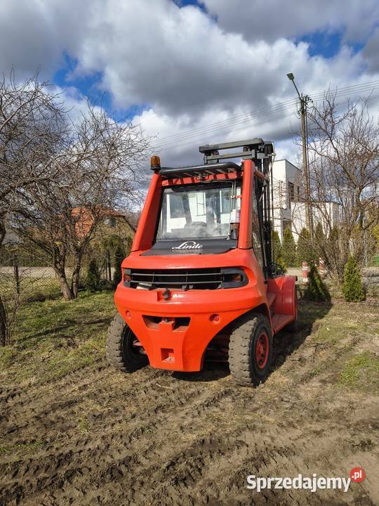 Wózek widłowy Linde h80d Kalmar kabina Śliwice sprzedam