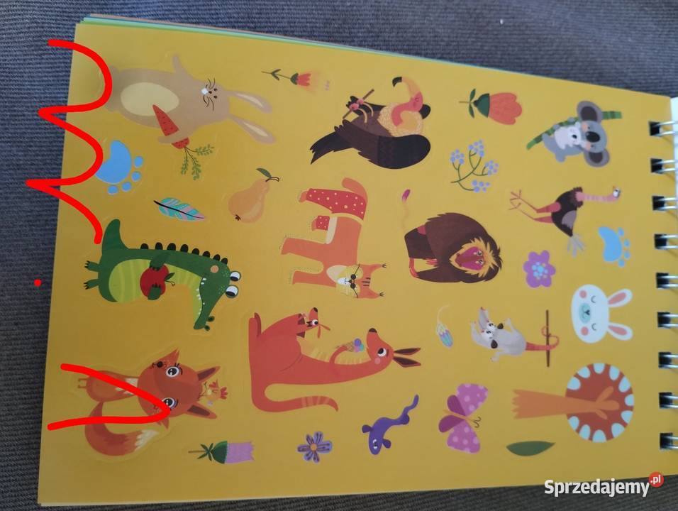 Naklejki numery zwierzeta Siemiatycze