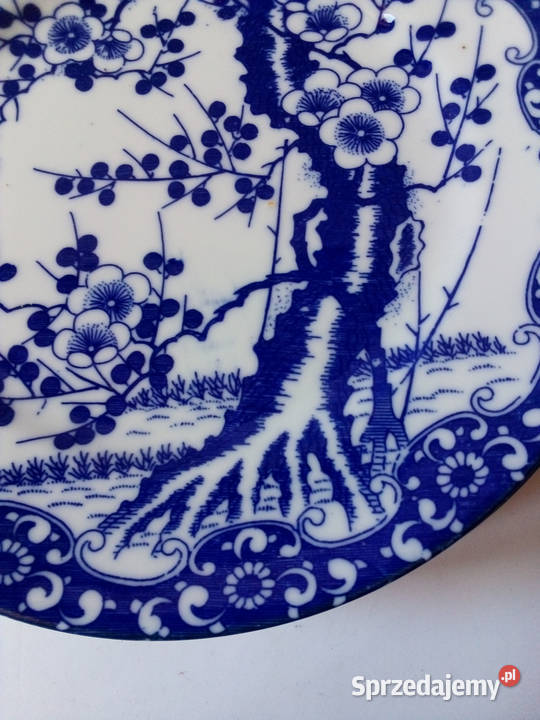6 japońskich talerzyków deserowych porcelana Częstochowa