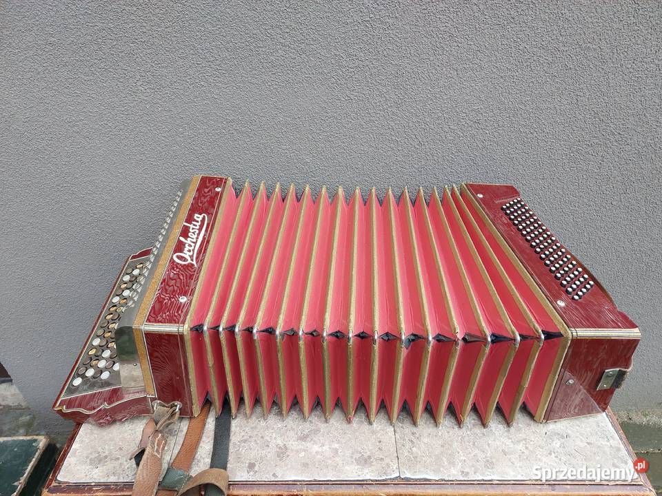 Stary akordeon guzikowy Orchestra heligonka do Tczew
