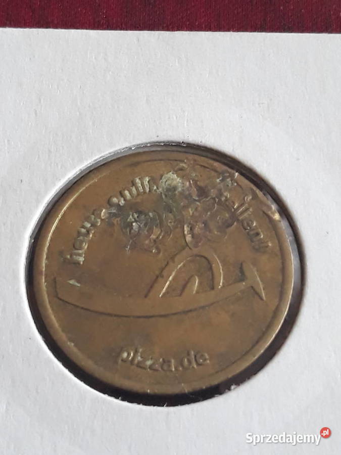 Żeton niemiecki do pizzerii Konin