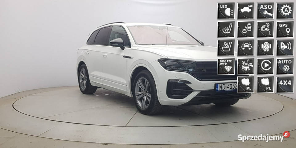 Volkswagen Touareg 30 V6 TDI SCR 4Mot Atmosphere mazowieckie Warszawa sprzedam