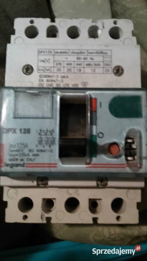 Wyłącznik mocy DPX 125 Kraków