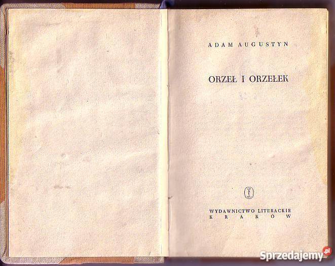 8304 ORZEŁ I ORZEŁEK ADAM AUGUSTYN małopolskie Czyrna