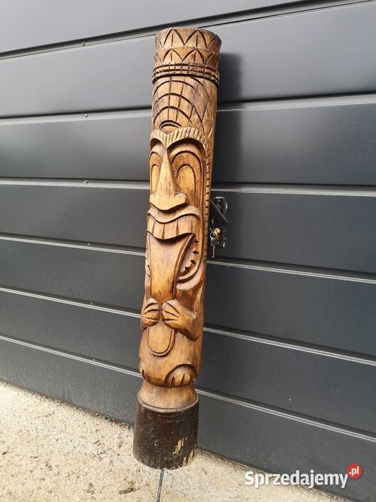 Drewniana rzeźbiona ozdoba łódzkie