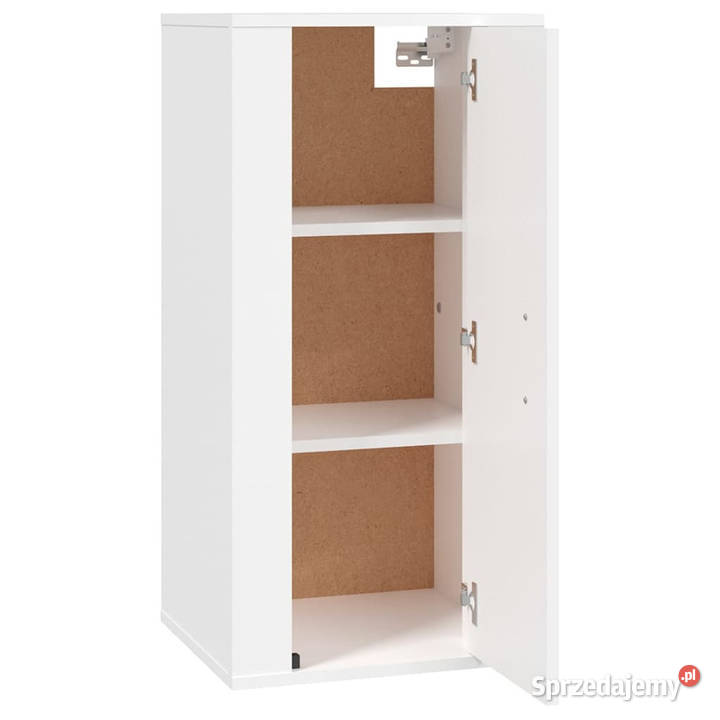 Wisząca szafka telewizyjna biała 40x345x80 Warszawa