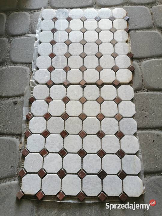 Mozaika kamienna z marmuru CRISTALWHITEALICANTE podkarpackie