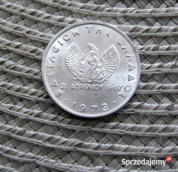 Grecja 20 Lept 1973r Konstantyn II Ładna