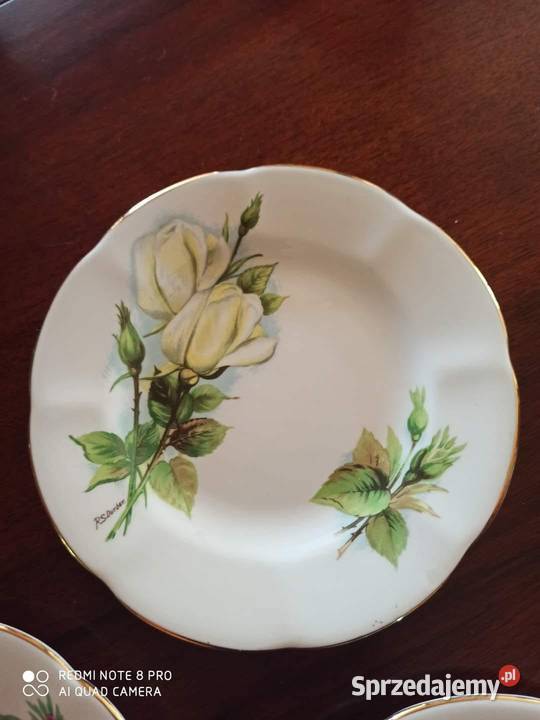 Talerzyk z różami Wheatcroft Roses Roslyn pomorskie