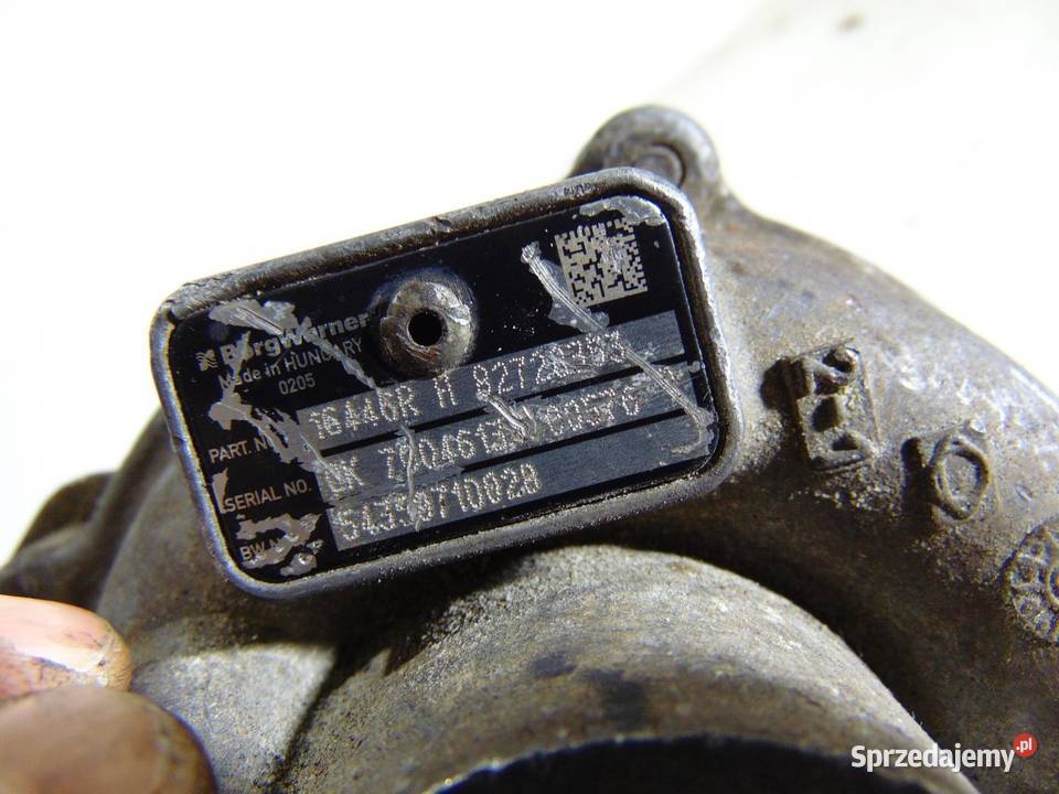 TURBOSPRĘŻARKA TURBINA RENAULT KANGOO III 15 DCI
