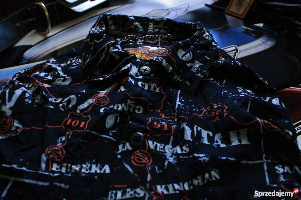 Męska Koszula Harley Davidson Odzież codzienna Piastów sprzedam