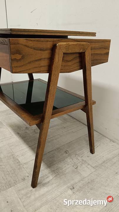 stolik szafka pod radio adapter gramofon tv PRL Radomsko