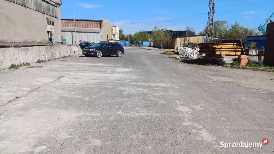Do wynajęcia plac betonowy o pow 615 m2 Kraków