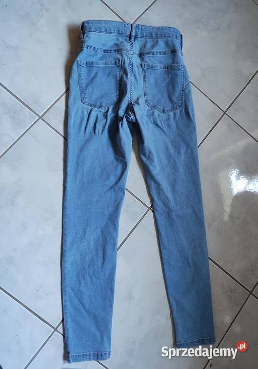 spodnie skinny dżinsy jeansy rurki klasyczne sprzedam