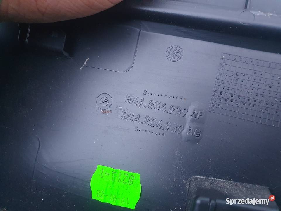 VW TIGUAN II LISTWA DRZWI LEWA PRZÓD LEWY wielkopolskie