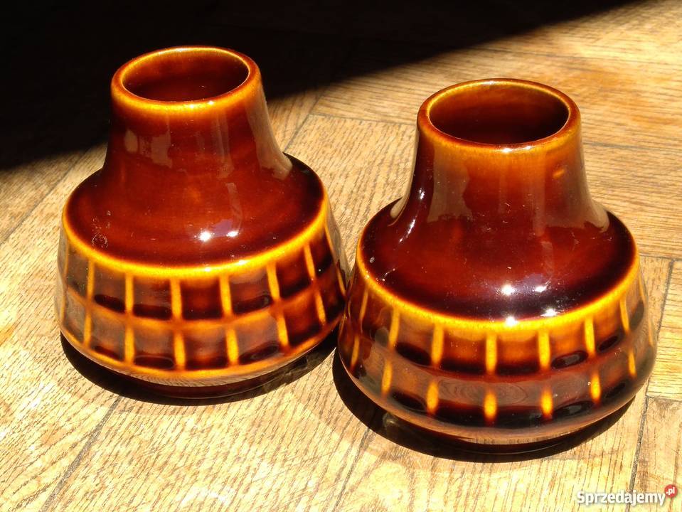 flakonik WAZON PRUSZKÓW ceramiczny porcelit lata Warszawa