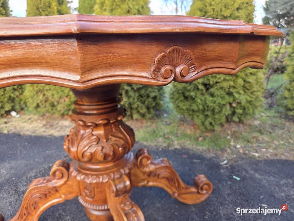 Piękny stoł w stylu Ludwika renowacji 9290 Szczecin