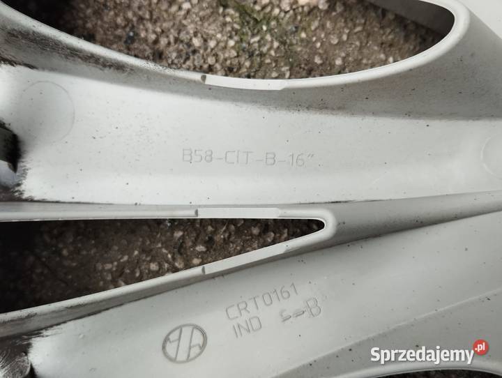 Kołpak Citroen 16 9657814580 pojedyncza sztuka