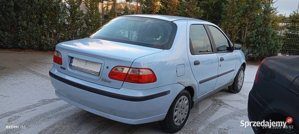 Fiat Albea 2005r Nowy Przegląd do 23 12 2026 146300km Wałdowo Szlacheckie