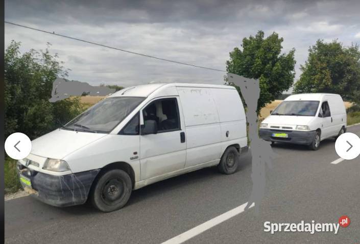 FIat Scudo 19 TD Citroen Jumpy 19 TD pakiet Śrem
