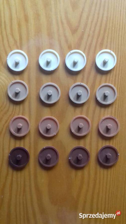 Zaślepki meblowe orzech 10 Dom i Ogród