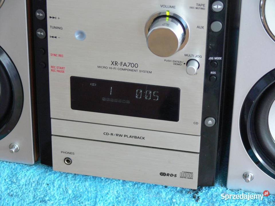 Wieża Aiwa CXLFA700 kolumnyi ładna WYSYŁKA Wieże i miniwieże Jasło