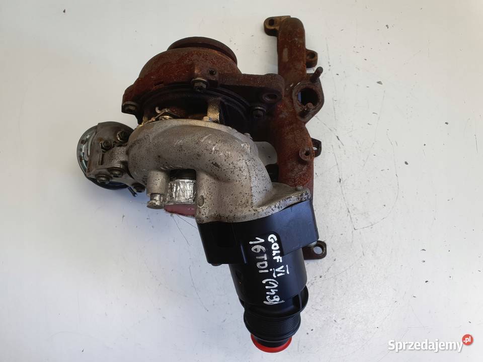TURBOSPRĘŻARKA VW Golf VI 16 TDI turbo Rudka