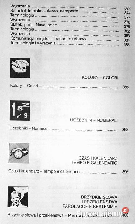 Polskowłoski słownik tematyczny Hanna Cieśla Chełm