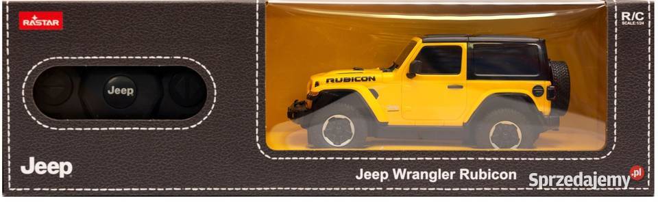 Jeep Wrangler JL skala 124 Rastar 79500 samochód Poznań