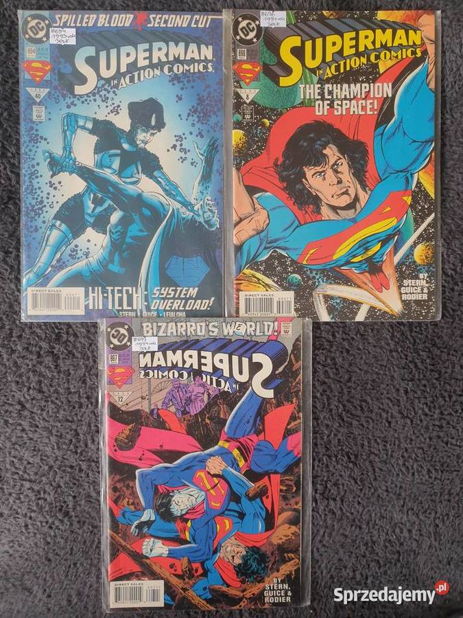 Superman in Action Comics kolekcja 31 komiksów Gdynia