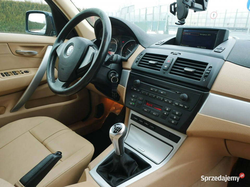 BMW X3 20D 150 xDrive 4x4 AWD Skóra Manual Opony czujnik parkowania Goczałkowice-Zdrój