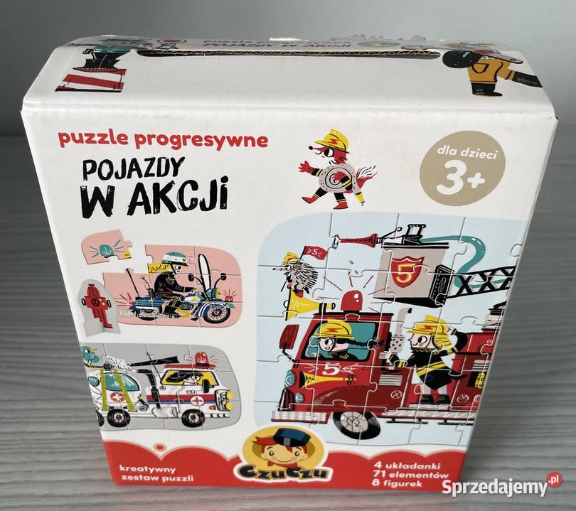 Zabawki Puzzle progresywne CzuCzu Pojazdy w Krosno