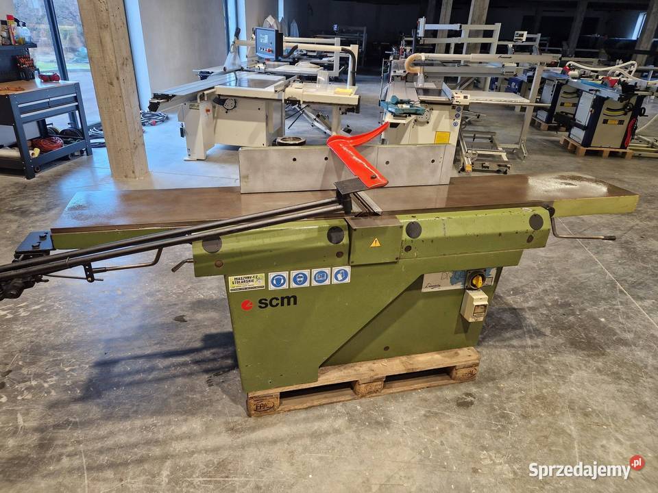 Wyrówniarka SCM 410mm heblarka 4nożowa