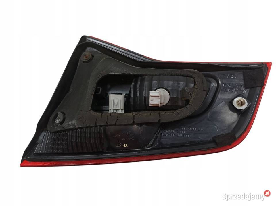 LAMPA TYŁ W KLAPĘ LEWA EU USZKODZONA Renault Części samochodowe