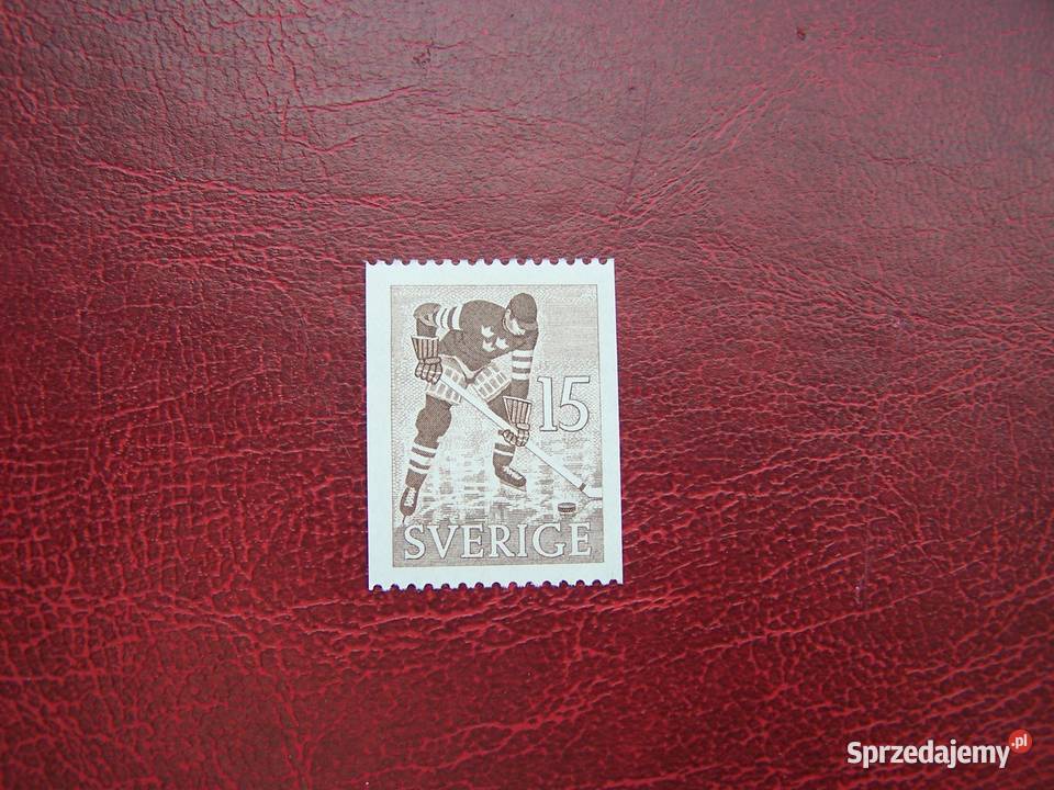 Szwecja 1953 MNH Mi 380 Sport Hokej śląskie Tychy