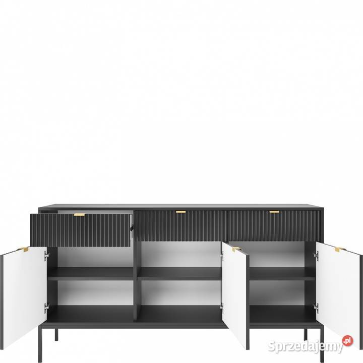 KOMODA nova ksz154 ryflowany front 4 kolory Katowice