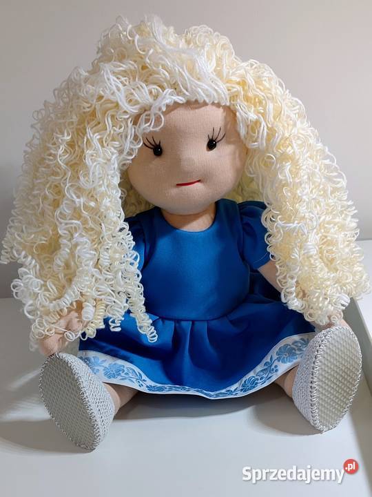 Lalka szmaciana stojąca i siedząca 4 lata+ Lipnica