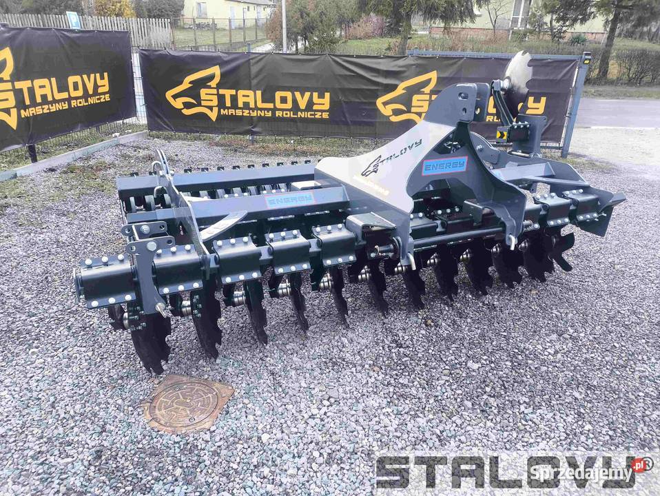 Stalovy Brona talerzowa 2m 22m 25m 27m 3m nieuszkodzony Rolnictwo lubelskie Barchaczów