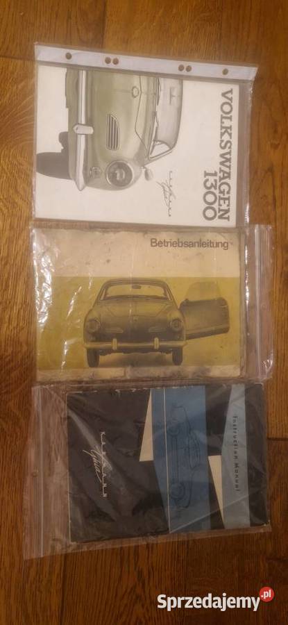 vw garbus karmann bulik ogórek instrukcja Łódź