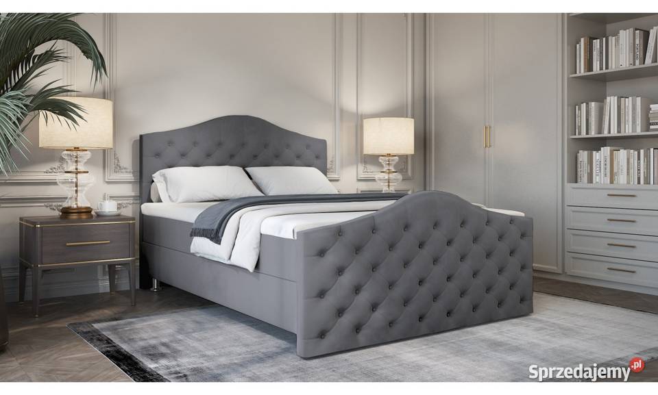 Łóżko Kontynentalne ROMA PRODUCENT wymiary 120cm