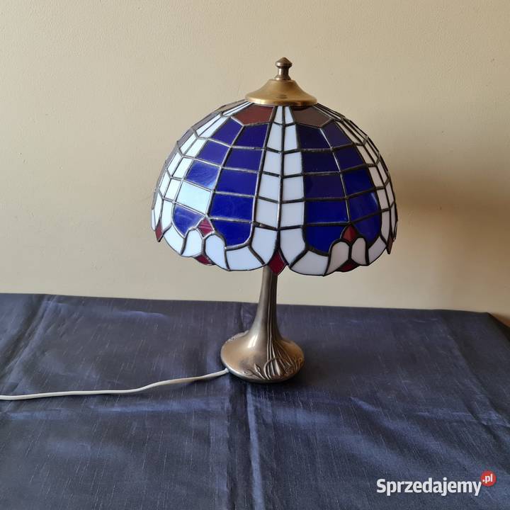 Lampa Tiffany witrażowa Okres PRLu mazowieckie sprzedam